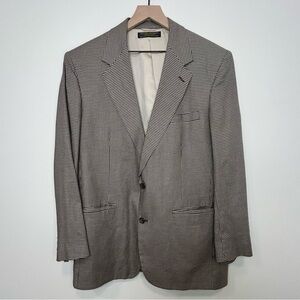 Brooks Brothers Houndstooth Wool Sport Coat 43L Made in USA